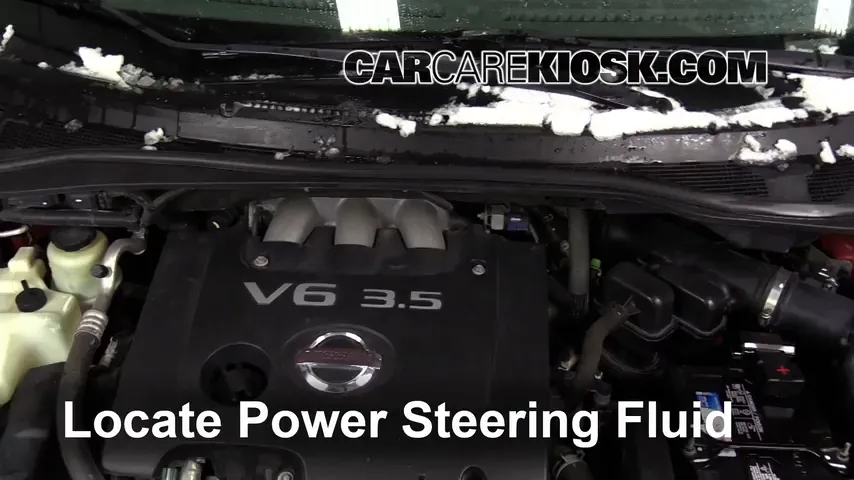 2007 Nissan Quest 3.5L V6 Power Steering Fluid